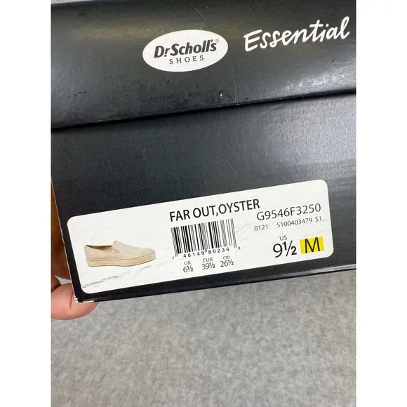 Dr. Scholls Essential Collection Oyster Espadrille Slip On Shoes - Women's 9.5M - Picture 10 of 10